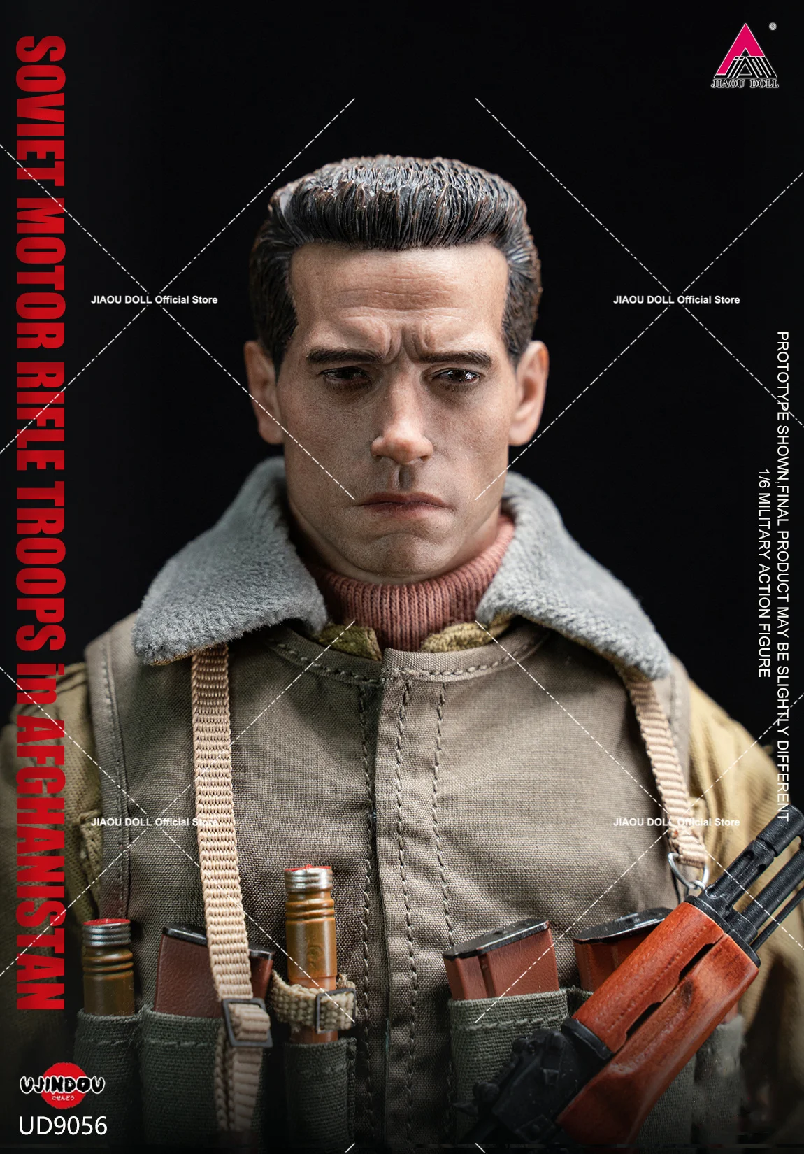 2025 Q4 UJINDOU UD9056 1/6 Ex statuetta di fanteria motorizzata sovietica in set completo afghano 12 '' modello di action figure di soldato maschio
