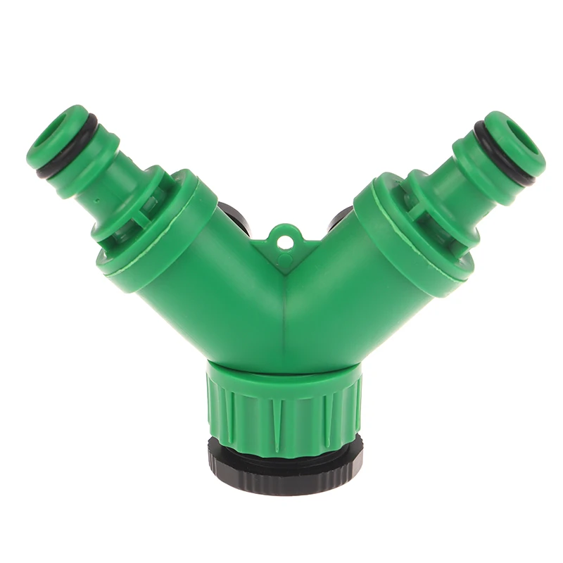 *1Pcs 2-Way Garden Tap Water Splitter 3/4