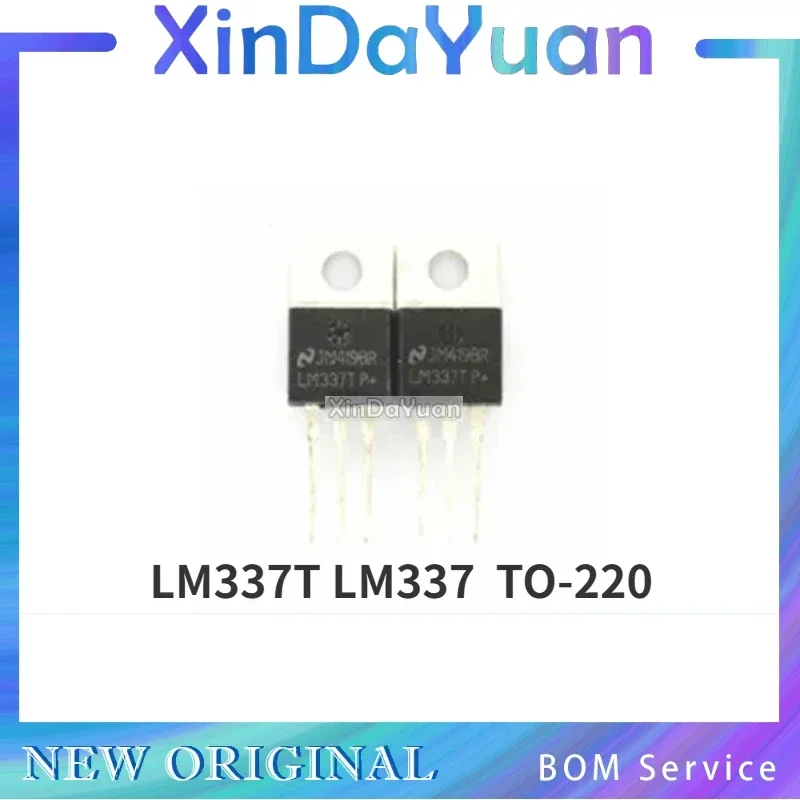 10 pcs LM337T LM337  TO-220  Adjustable Three-end Voltage Regulator