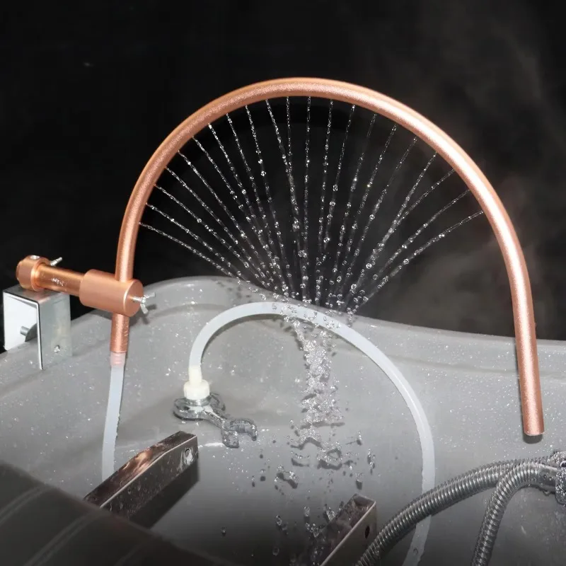 

Salon Head Spa Equipment Accessories Frame with Pump Water Circulation Waterfall Water Outlet Basin Attachment Rack