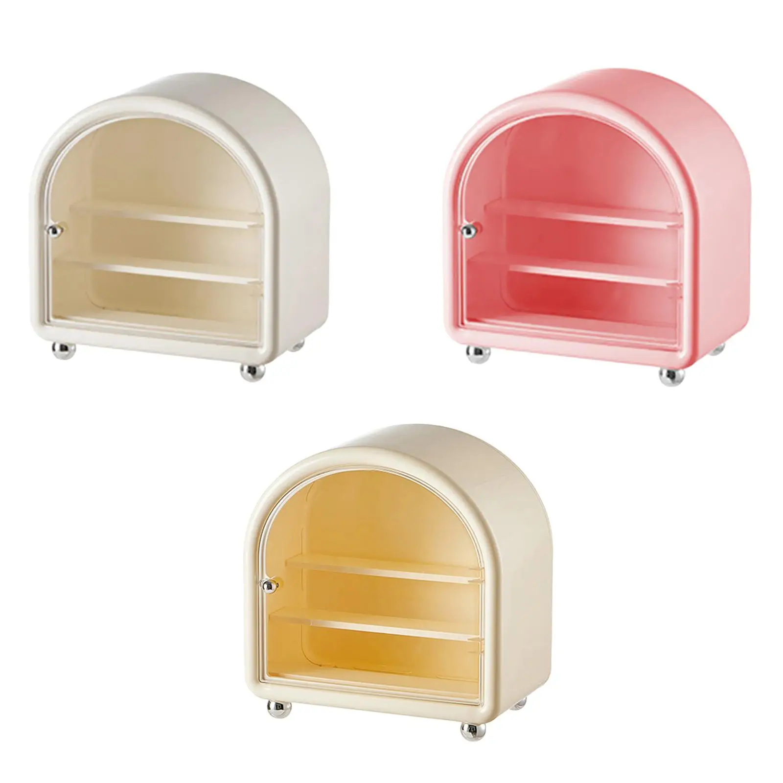 Vitrina transparente para figuras de acción, gabinete, soporte de regalo, juguetes, escaparate de piedra de roca