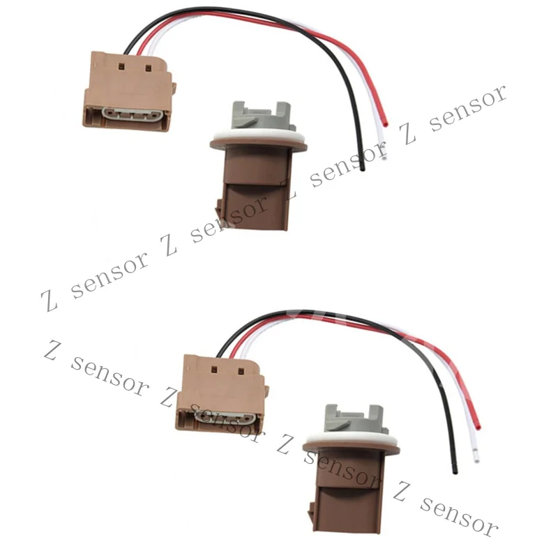 RRR+ Fit For Ford Mustang 2005-2013 Turn Signal Light Socket  Wiring Harness 2 Set