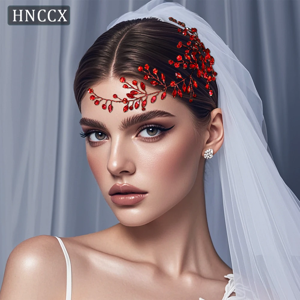 

HNCCX Wedding Bridal Headpiece Rhinestone Headband Crystal Bride Hair Accessories Bridesmaid Hair Band Jewelry Hairwear CP21