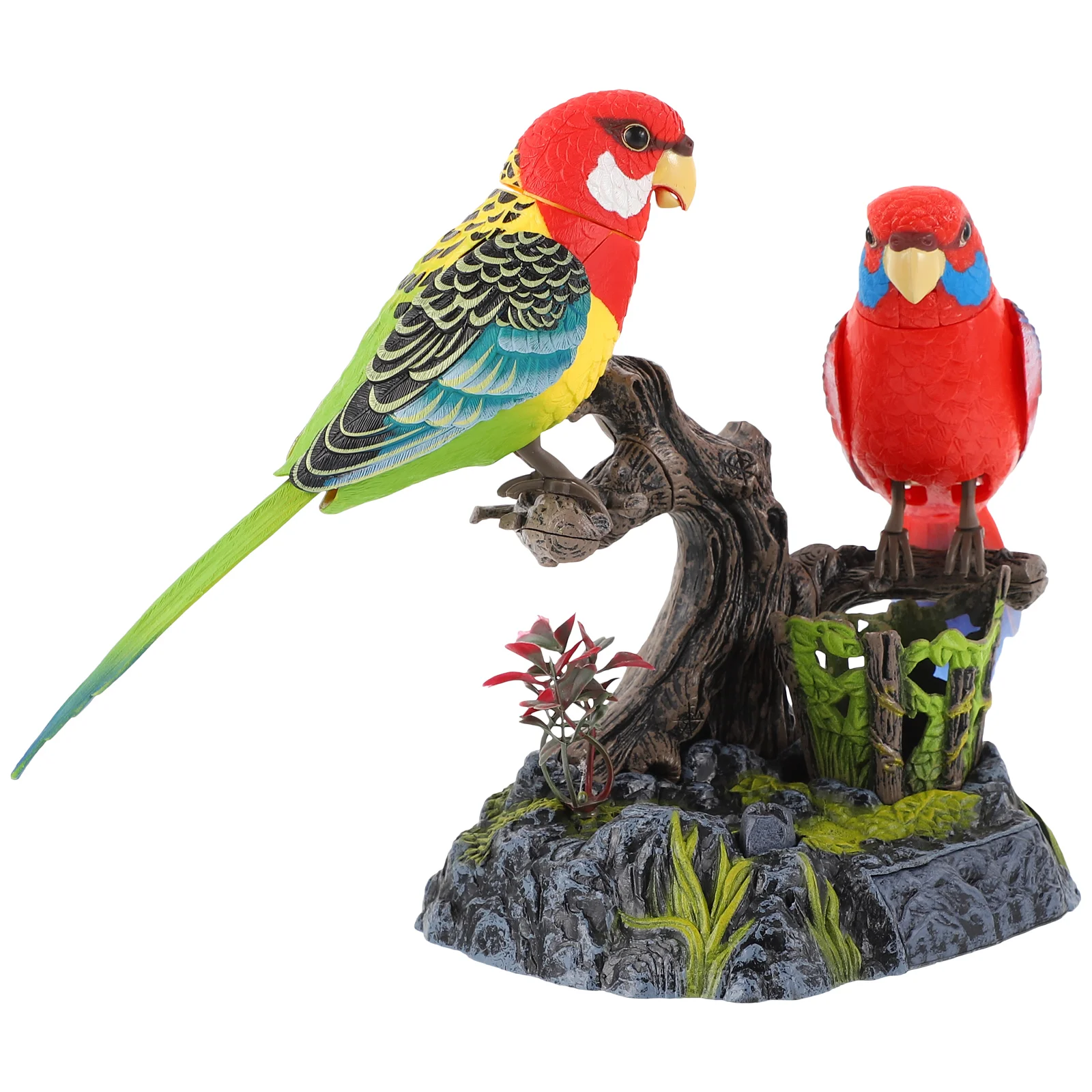 Decorate Parrot Voice Control Toy Child Children’s Toys Puzzle Abs Electronic Record Animal Recording Bird Talking