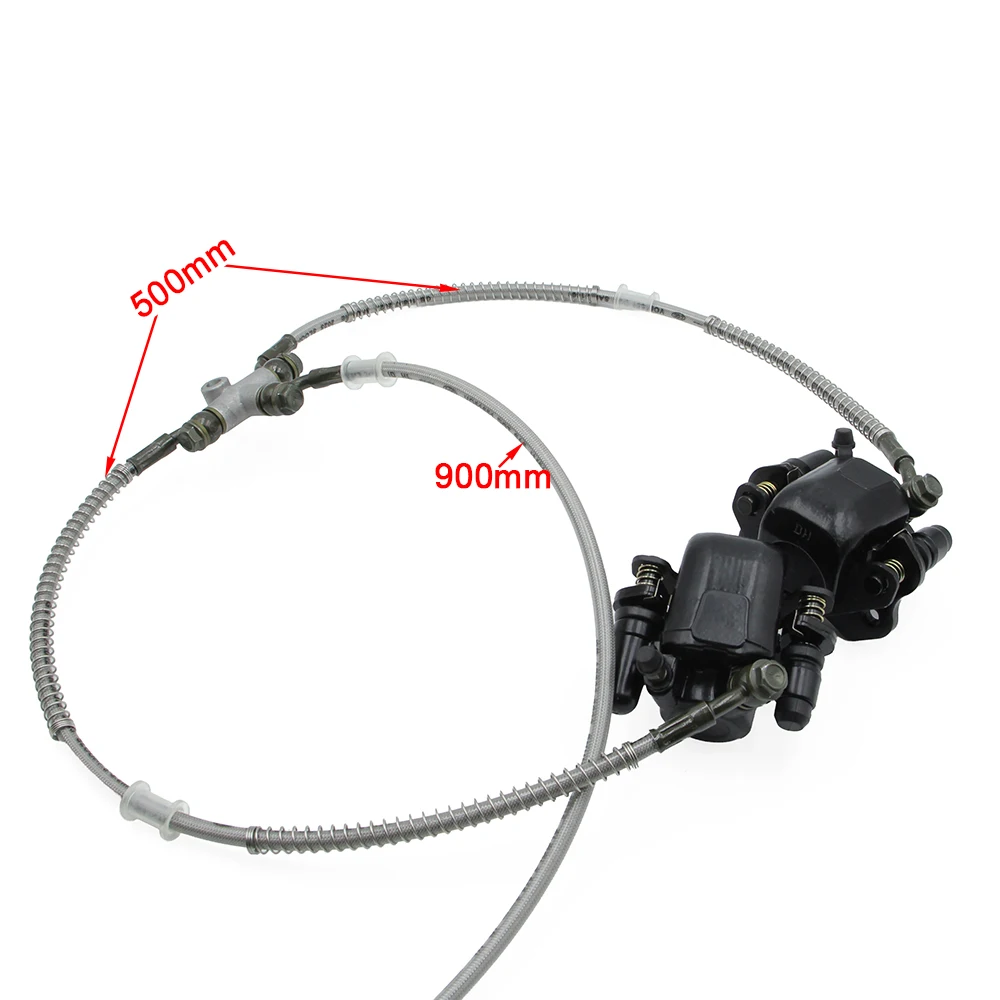 Front Disc Brake Master Cylinder Hydraulic Caliper Assembly For Chinese 110cc 125cc 150cc 200cc 250cc ATV Buggy Quad Bike Parts