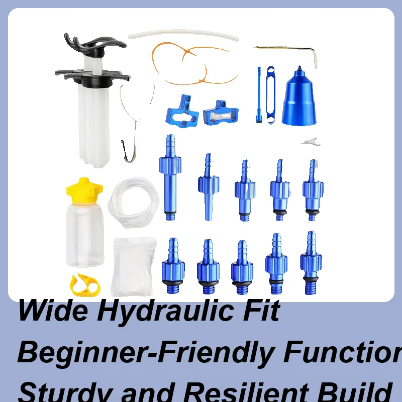 

Cycling Brake Bleed Kit Bicycles Brake Bleed Kit Portable Bleeder Tool Set With Aluminum Body Bleeding Equipment For Sports
