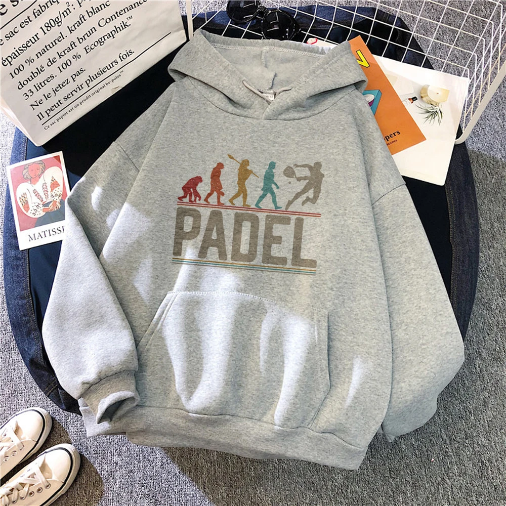 Padel hoodies women aesthetic y2k aesthetic 90s Hooded Shirt pulls women gothic Hooded Shirt