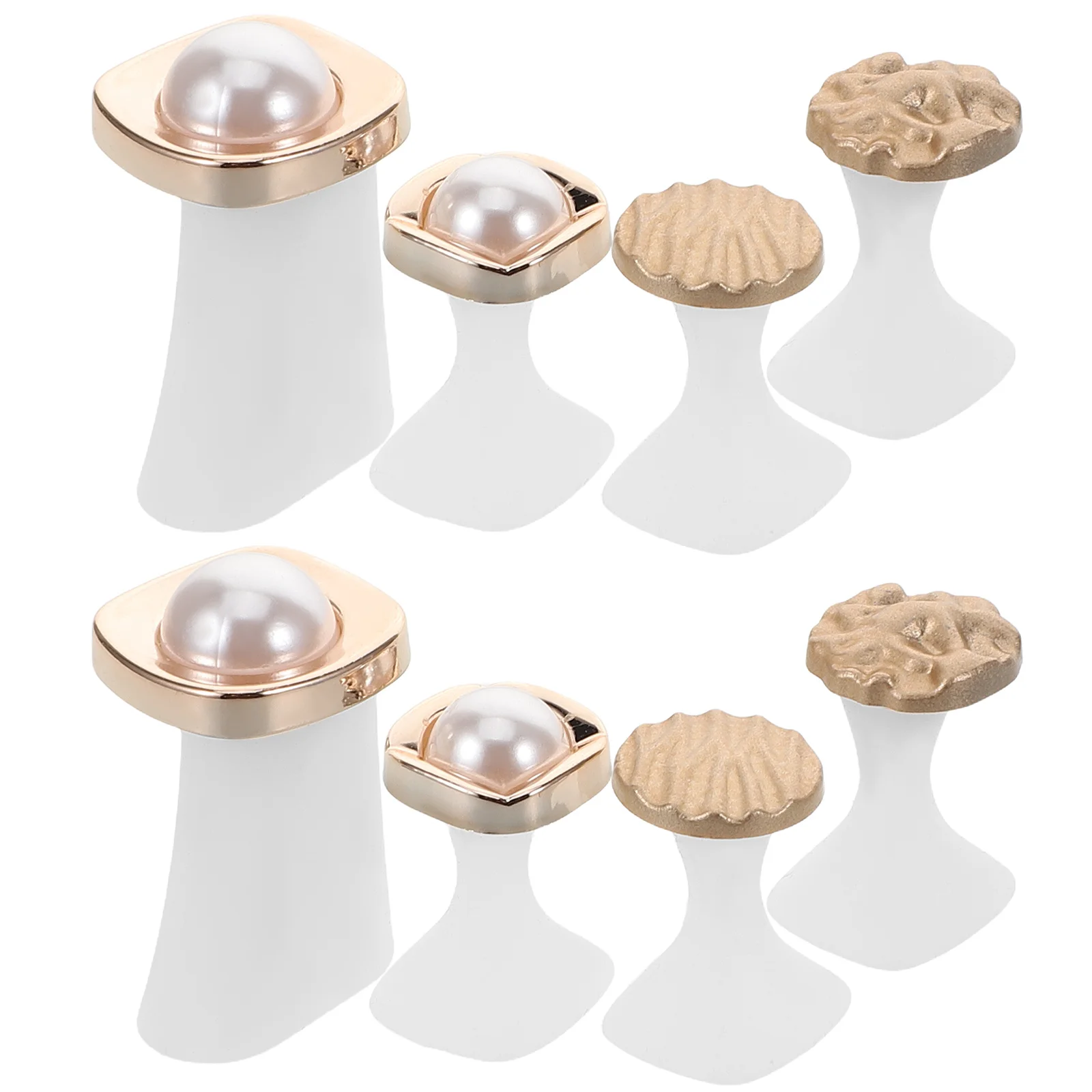 8 stuks siliconen teenverdelers voor nagellak gellak toepassing eenvoudig te gebruiken afstandhouders voor dames heren pedicure voetbehandeling