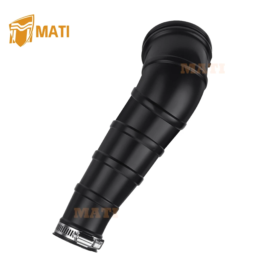 M MATI Air Box To Carb Boot Joint Duct w/ Clamp For Yamaha Raptor Badger Grizzly Champ 50 80 100 YFM50 YFM80 YFM100 1989-2008