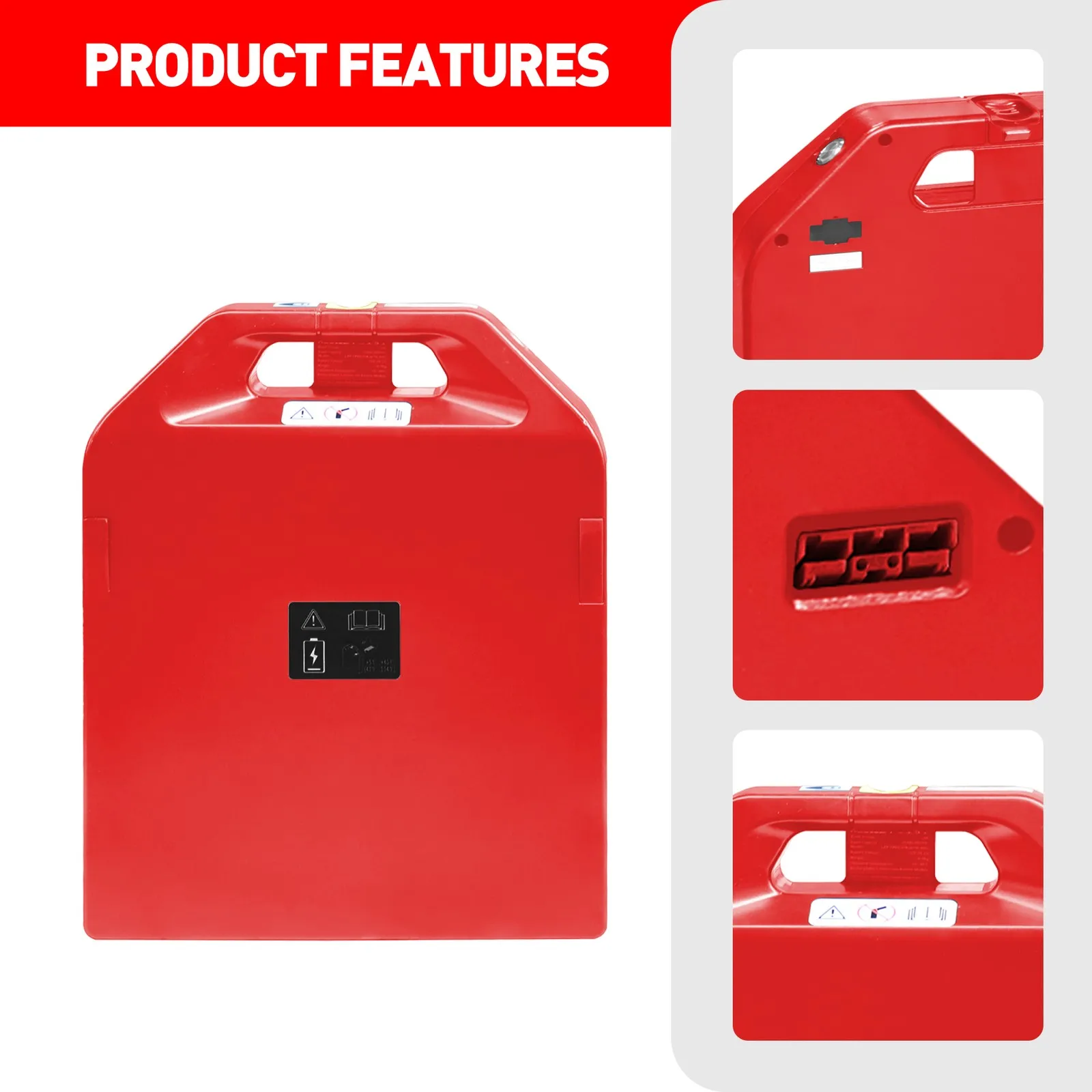 24V 40Ah Lithium Battery for Electric Pallet Truck Jack NOBLELIFT ATOM PTE15Q-A / PTE15Q-B, Liugong CLG2015L-N2
