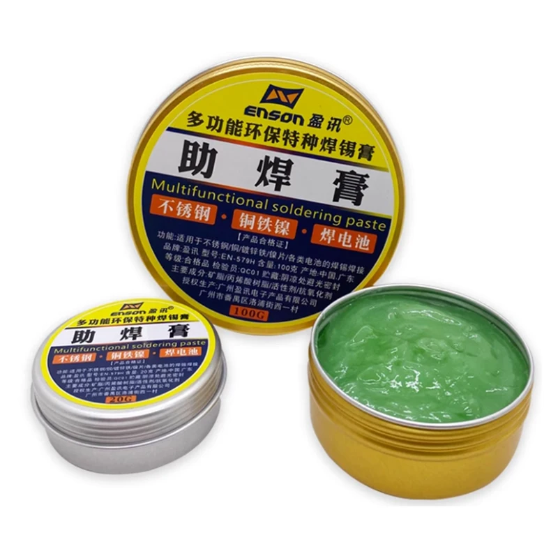 Multifunctional Solder paste Flux Environmental Metal Welding Repair/Rework Flux Solder For Stainless Steel/Copper/18650 Battery