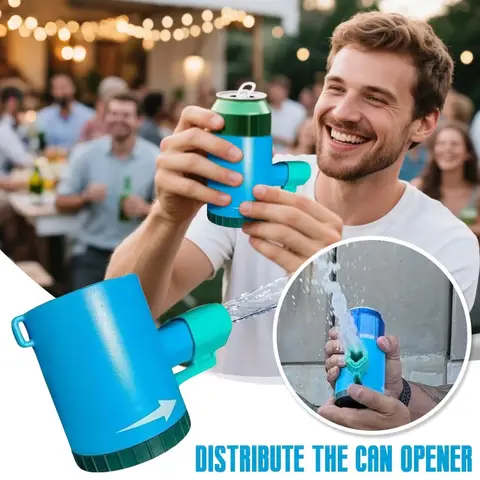 Bar Shotgun Drinking Game Novelty Plastic Roulette Drinking Game Can Opener Holiday Party Exciting Challenges