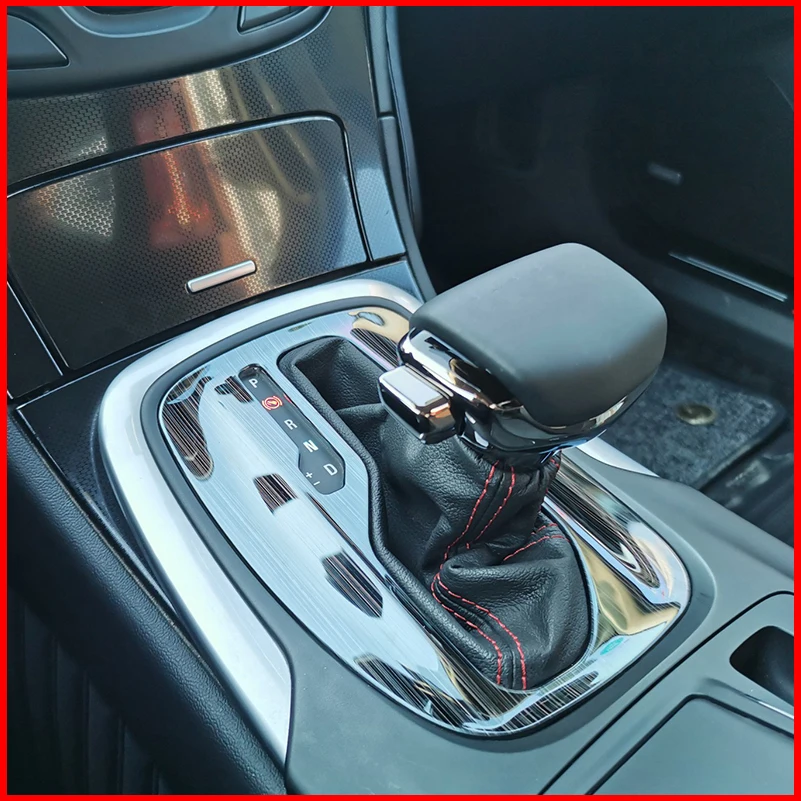 For Opel Insignia AT 2009-2016 Interior Gear Shift Panel Cover Sticker Trim Moldings Car Parts Styling Auto Accessories
