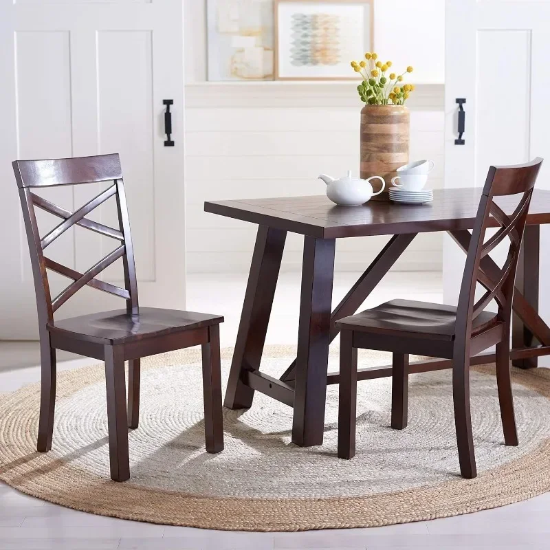 Home Collection Ainslee Brown 18-inch (Set of 2) Dining Chair