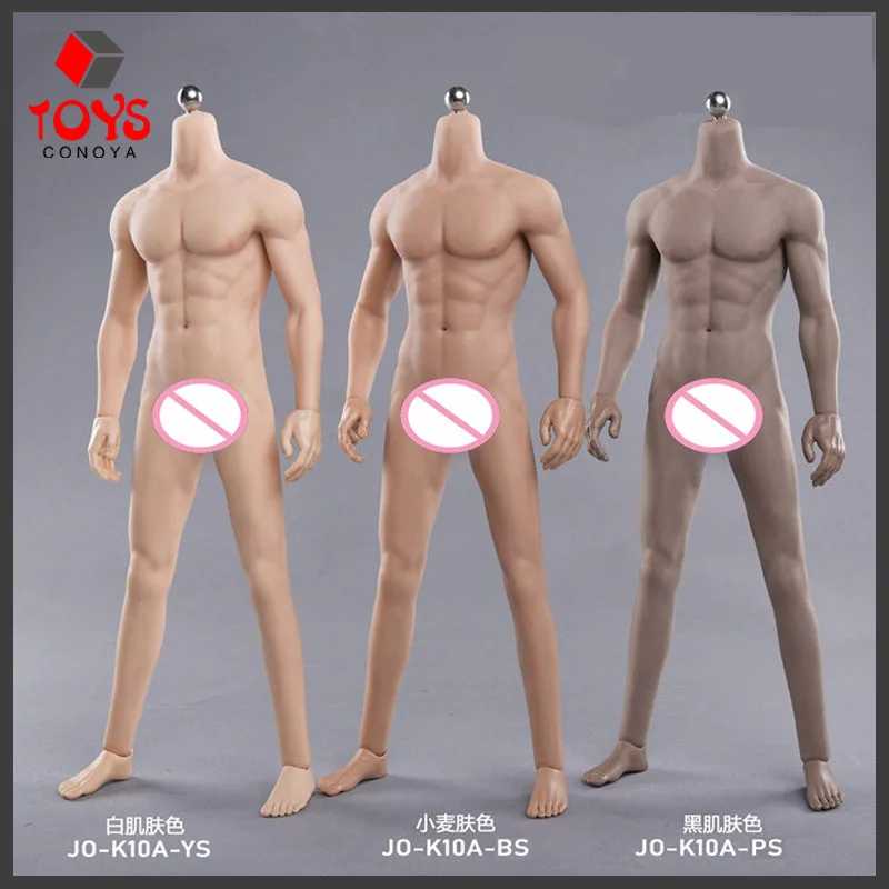 

JIAOU Doll JOK-10A 1/6 Scale Super-Flexible Seamless Strong Male Body With Stainless Steel Skeleton 12" Action Figure