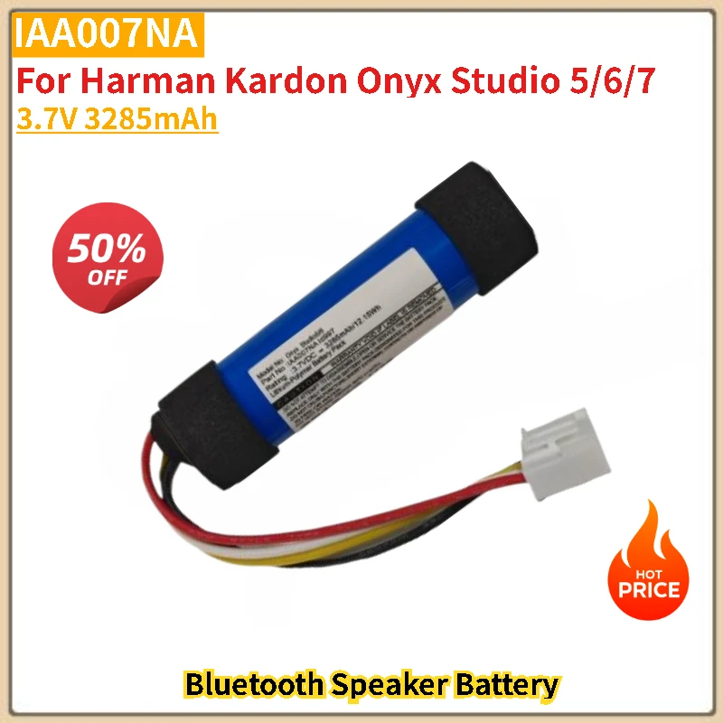 

3.7V 3285mAh IAA007NA Id997 Battery For Harman Kardon Onyx Studio 5 6 7 Bluetooth speaker Replacement Battery New High Quality