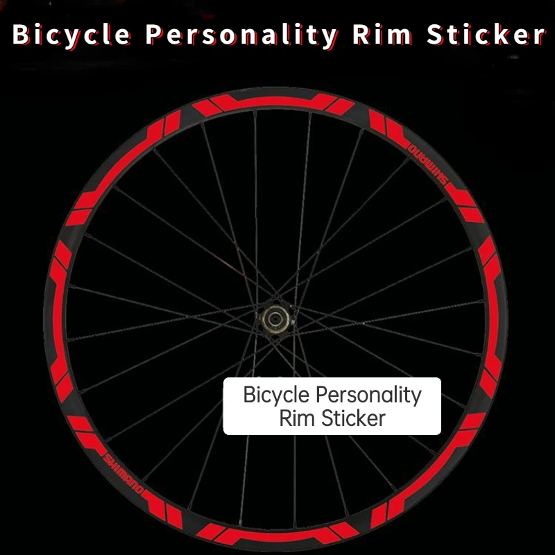 Bike Rim Stickers Road MTB Wheel Set Decal 26\