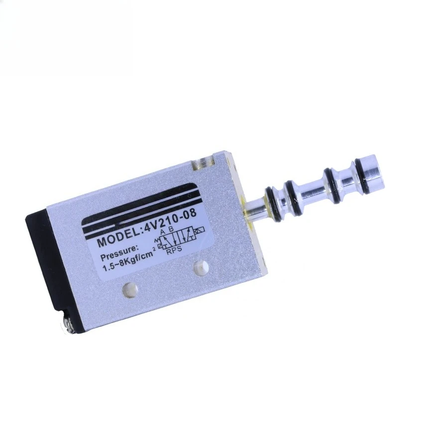 XURI Rising Sun 4V210-08 Two-position five-way pneumatic solenoid valve AC220V/110V/DC24V/4W210-08
