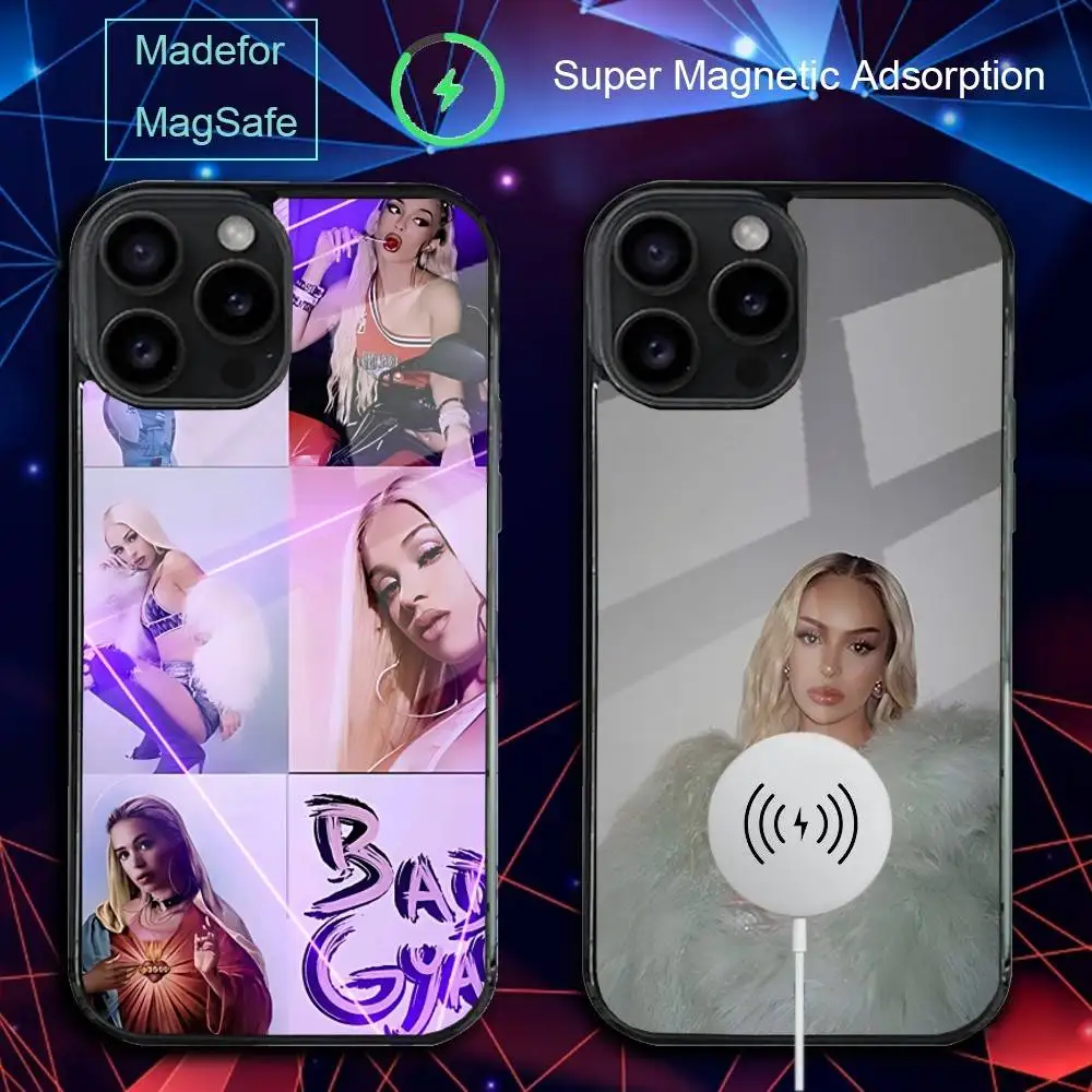 

B-Bad Singer G-Gyal Phone Case For iPhone 17,16,15,14,13,12,11,Pro,Max,Plus,Mini,SE4,E Magnetic Magsafe Wireless Charging