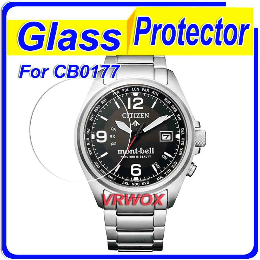 

3Pcs Glass For Citizen CB0177-31E/58E CB0171-97E 9H Tempered Screen Protector Watch Film