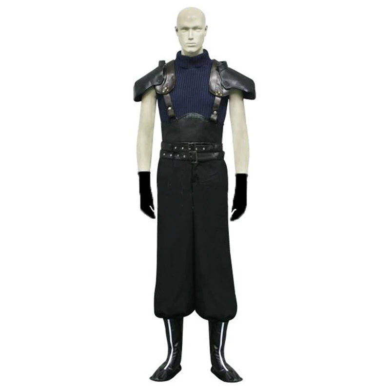 

Crisis Core Final Fantasy VII Reunion Zack Fair Cosplay Costume Men Halloween Carnival Outfit Adult Kid Size