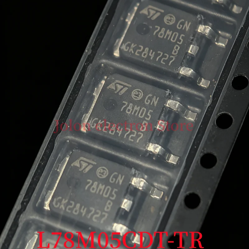 100% new  L78M05CDT-TR surface-mount TO-252 chip