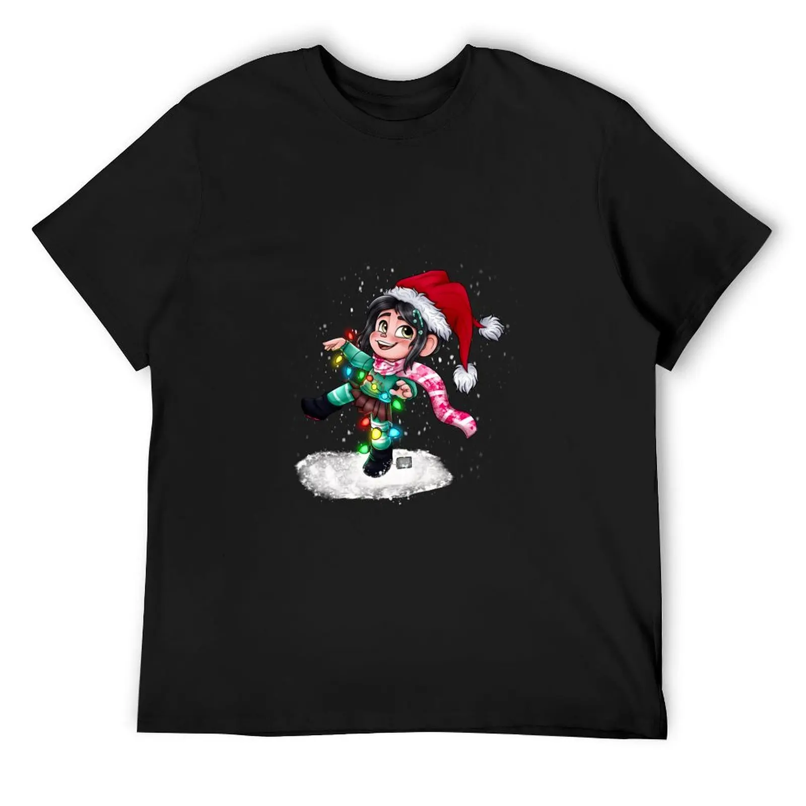 Vanellope - Christmas Spirit T-Shirt customs design your own quick drying rapper graphic tees funny t shirts men