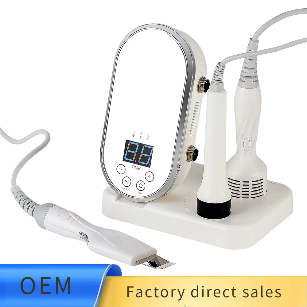 RF Skin Tightener MS Facial Wrinkle Massager, Ultrasonic Facial Cleansing and Exfoliating Care Beauty Tool