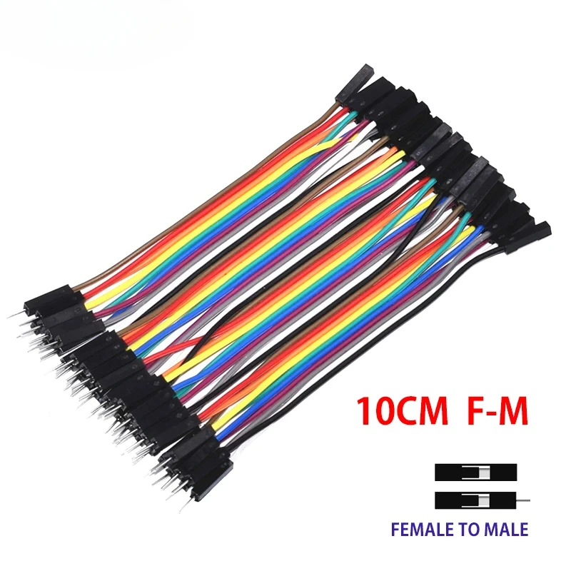 Dupont-Line 40P 10cm/20CM/30CM Male to Male+Female to Male + Female to Female Jumper Wire Dupont Cable DIY KIT