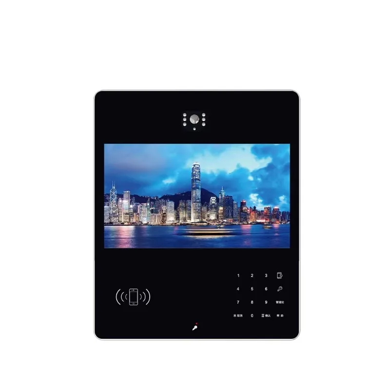 7-Inch smart QR code scanner wifi remote control application access control system VF610