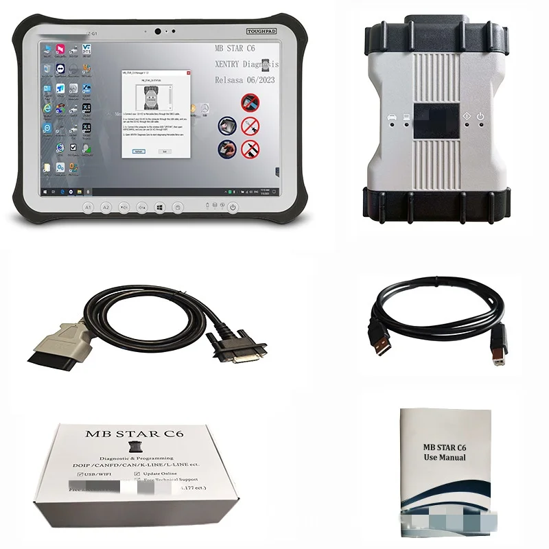 DOIP OBD II USB Профессиональный сканер кодов, пластиковый, полный комплект, инструменты для диагностики автомобилей и грузовиков, универсальная совместимость, поддержка нескольких языков.