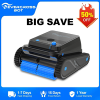 EVERCROSS BOT U8 Robotic Pool Cleaner, 120 Min Battery Life, 200m² Cleaning Area, Intelligent Navigation, Self-Parking Function