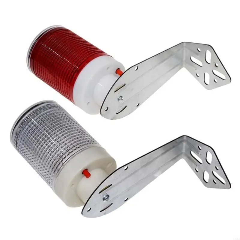 

LXAA Road Construction Safety Flashing Beacon Solar Powered LED Warning Light