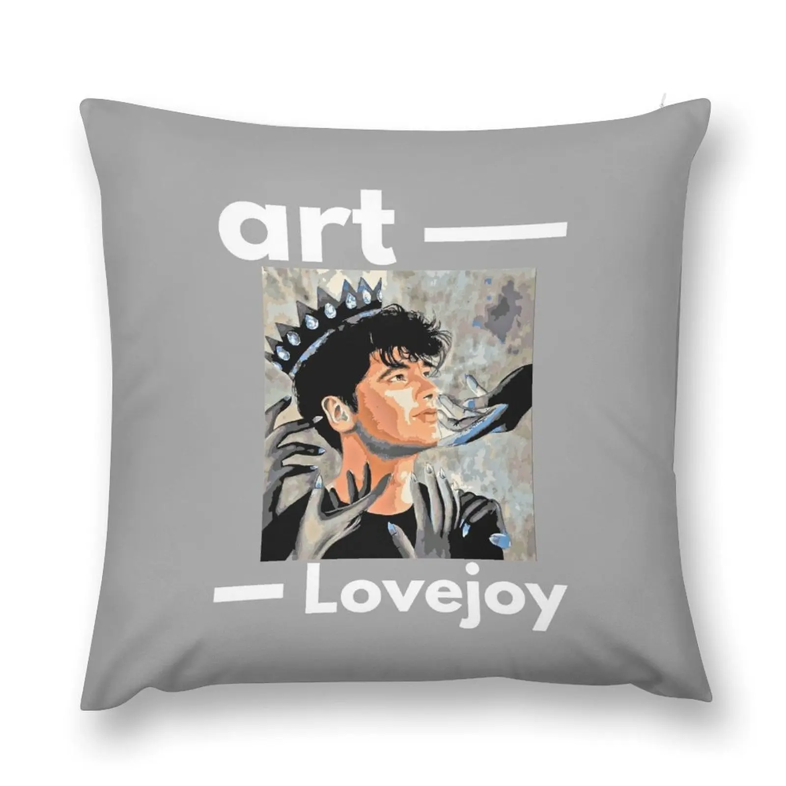 Lovejoy Fanart Tshirt - Lovejoy Paint Poster Throw Pillow Marble Cushion Cover Decorative pillow case Throw Pillow