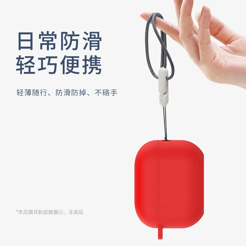 طقم منظف حزام مضاد للخسارة مع سلسلة مفاتيح ، Airpods Pro 2 ، الجيل الثالث ، غلاف سلك 3 ، 2 ، 1 ، ملحقات سلسلة المفاتيح ، 5 في 1 ،