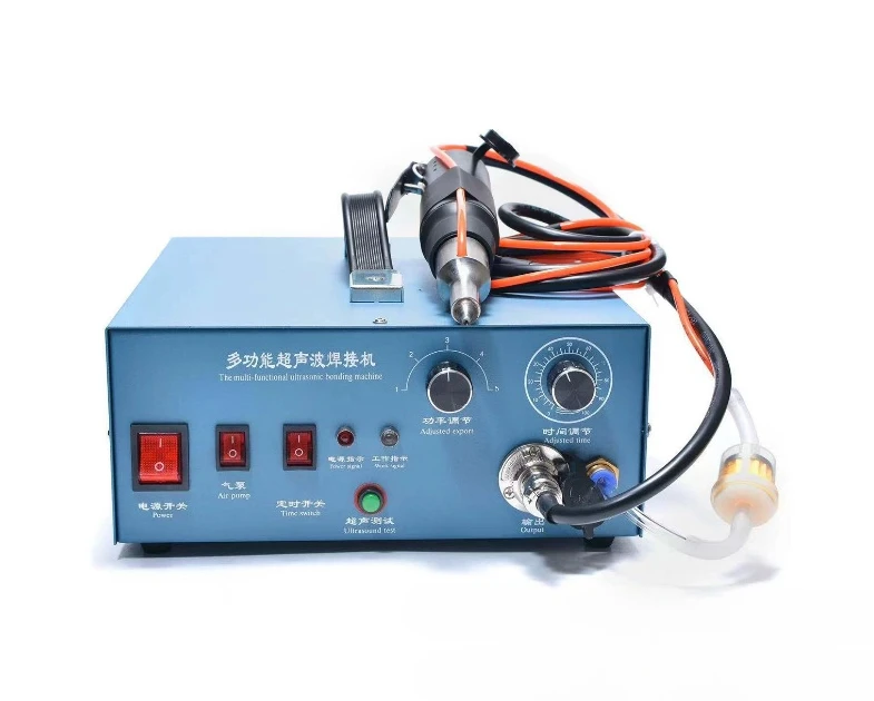220V Rhinestone Hotfix Transfer Fixing Machine Ultrasonic Apparel Diamond Template Machine for Setting Hot Fix Transfer