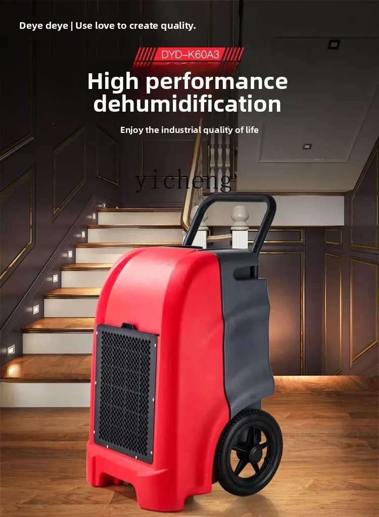 

industrial hand push dehumidifier villa basement with water pump powerful drainage dehumidifier