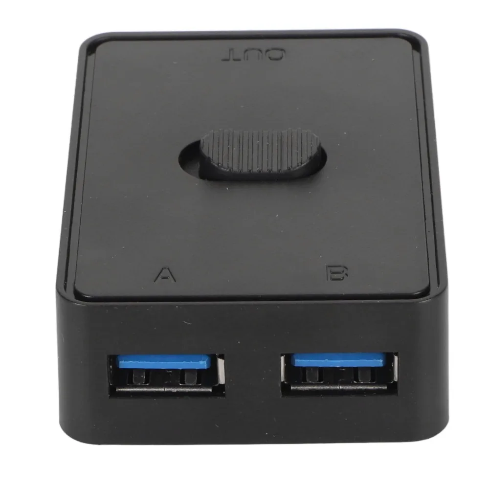 

Practical 2 in 1 Out/ 1 in 2 Out USB 3.0 Switch Plug and Play High Speed USB KVM Switch USB Switch Selector Scanner