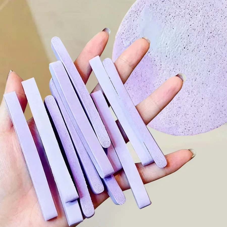 10/50Pcs Soft Compressed Facial Sponges Water Expandable Cleansing Puffs Daily Skincare Face Wash Pads for Gentle Cleaning