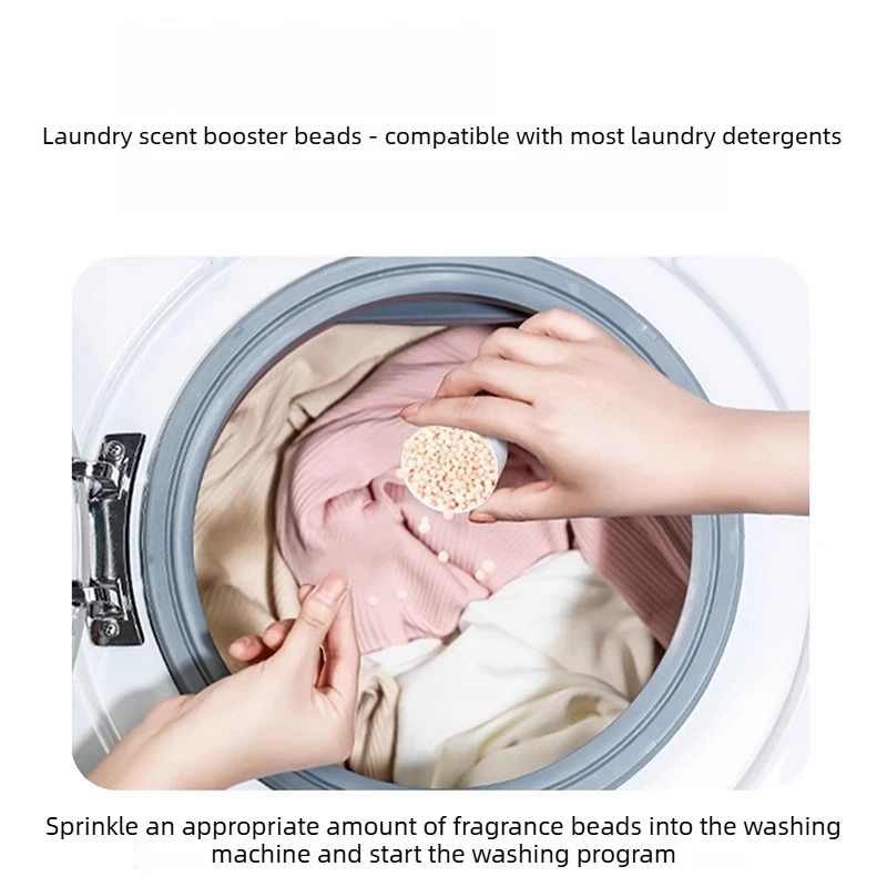 Bottled Laundry Beads Long Lasting Fragrance Color Protection Softening Fresh Scent Detergent