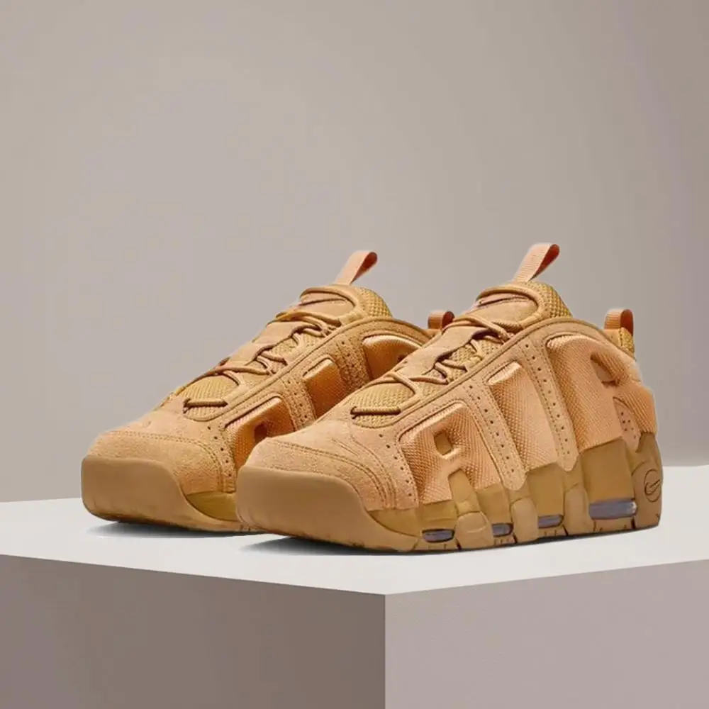 

Nike AIR MORE UPTEMPO Men's Shoes - Wheat, Non-Slip, Durable Casual Sneakers, Stylish and Versatile Running Shoes IM6649-700