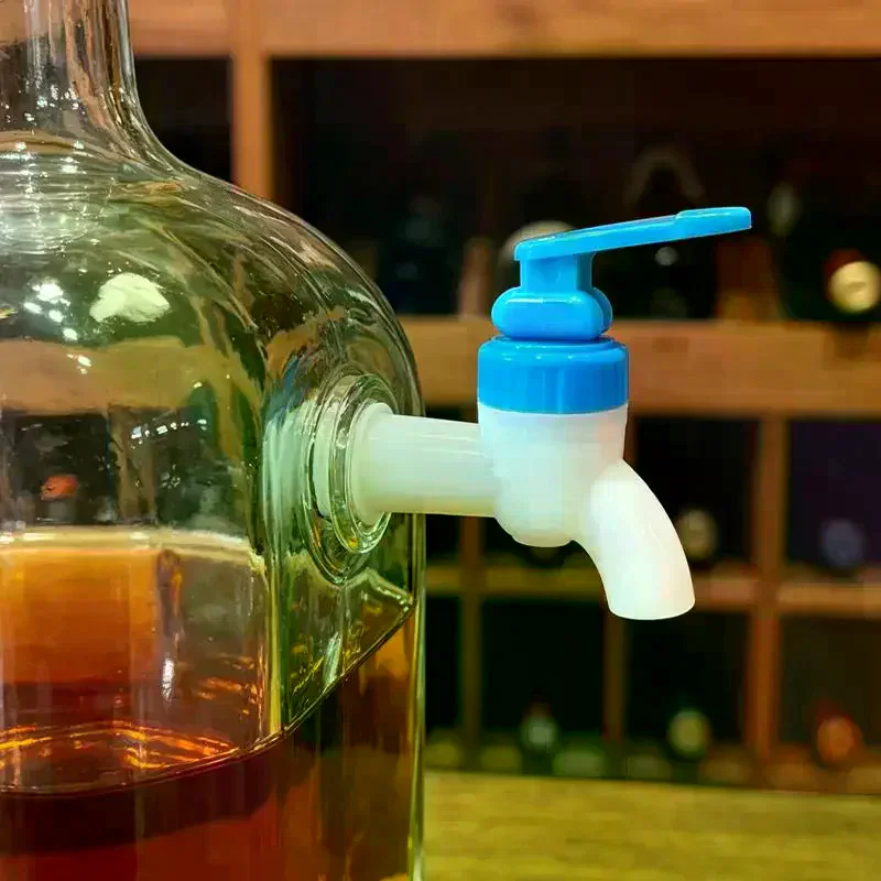 Drinking Water Bucket Tap Replacement Plastic Faucet Wine Juice Bottle Tap Bucket Water Faucet Accessories