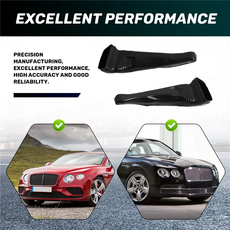 3W0129531A 3W0129532A รถเครื่องยนต์ Air Duct ท่อไอดีสําหรับ Bentley Flying Spur