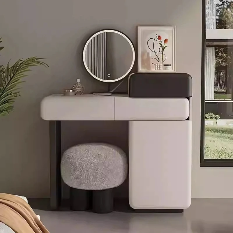 

Simple Trendy Vanity Table Beauty Nordic Moder Space Saving Vanity Table Elegant Quality Coiffeuse De Chambre Bedroom Furniture