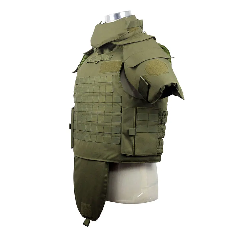 H Win Full Body Uhmwpe Fiber High Density Oxford Vest Multifunctional Tactical Gear Suit With Plate Carrier Protection