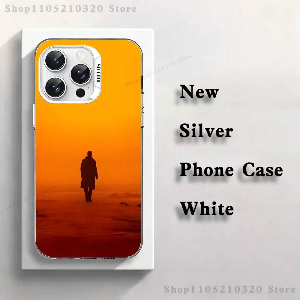 B-Blade R-Runner 2049 Phone Case For iPhone 17,16,15,14,13,12,11,Pro,Max,Plus,Mini,XS,SE Anti Fall White Matte Hard Bumper