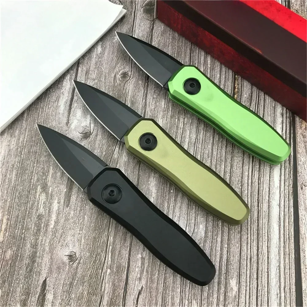 

Huaao Pocket Knife 8Cr18Mov Blade Aluminum 3 Colors Handles Mini Light Edc Outdoor Hunting Campin Folding Tools