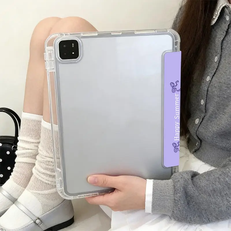 Anti-Bending 3+Y Fold Case For Xiaomi Pad 5/5Pro 6/6Pro 11 Xiaomi Pad 7/7Pro 8/8Pro 11.2 Redmi Pad SE 11 Pro/Pro2 12.1