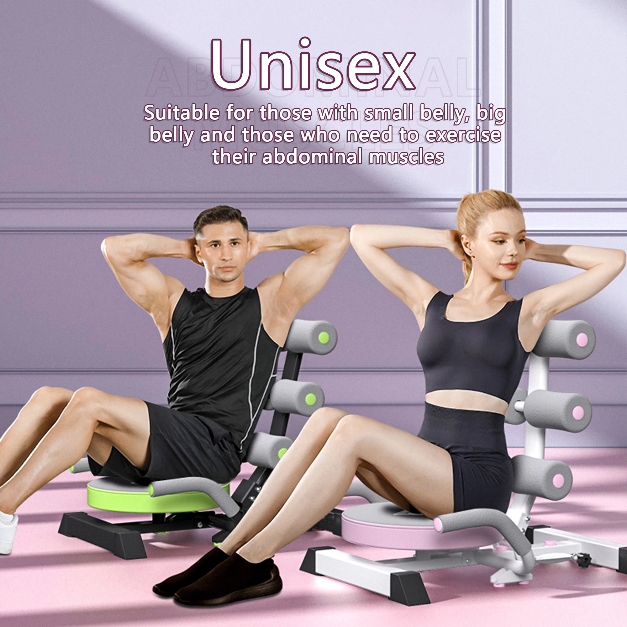 Maszyna do ćwiczeń mięśni brzucha Ławka do ćwiczeń mięśni brzucha Sprzęt do ćwiczeń mięśni brzucha Przenośny trening brzucha Crunch Core Fitness Trening Siłownia Maszyna do ćwiczeń