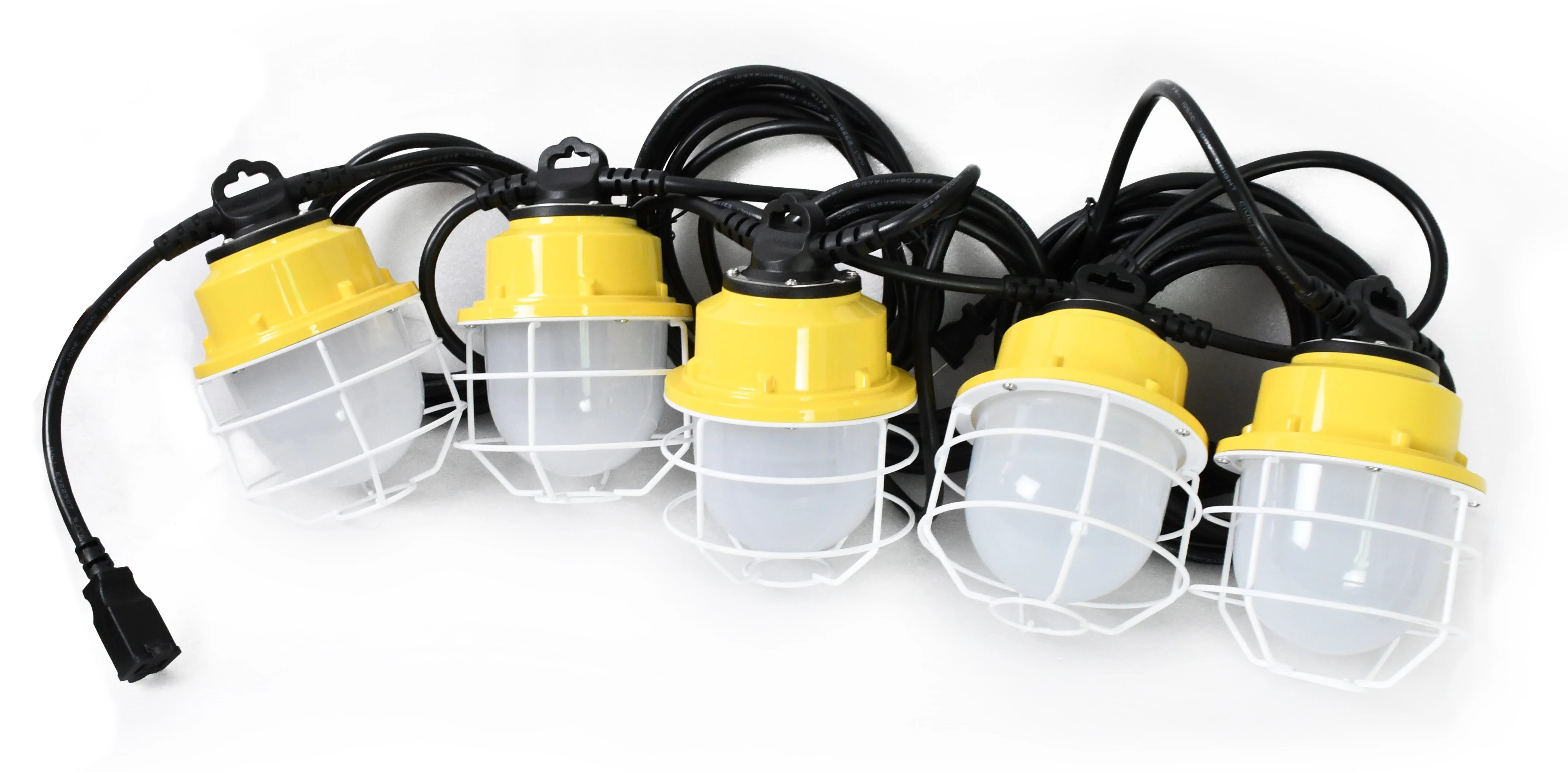 LED String Light 60W Construction Work Temporary Lighting Multiple Mounting